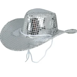 Sombrero de Vaquera Plateado