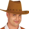 Sombrero de Vaquero Cowboy Marrón Claro
