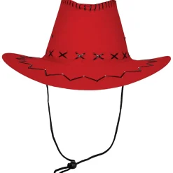 Sombrero de Vaquero Cowboy Rojo