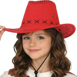 Sombrero de Vaquero Rojo infantil