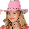 Sombrero de Vaquero Rosa infantil
