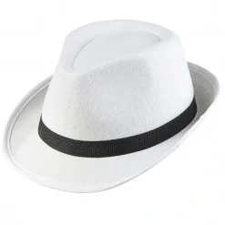 Sombrero Gángster Blanco infantil