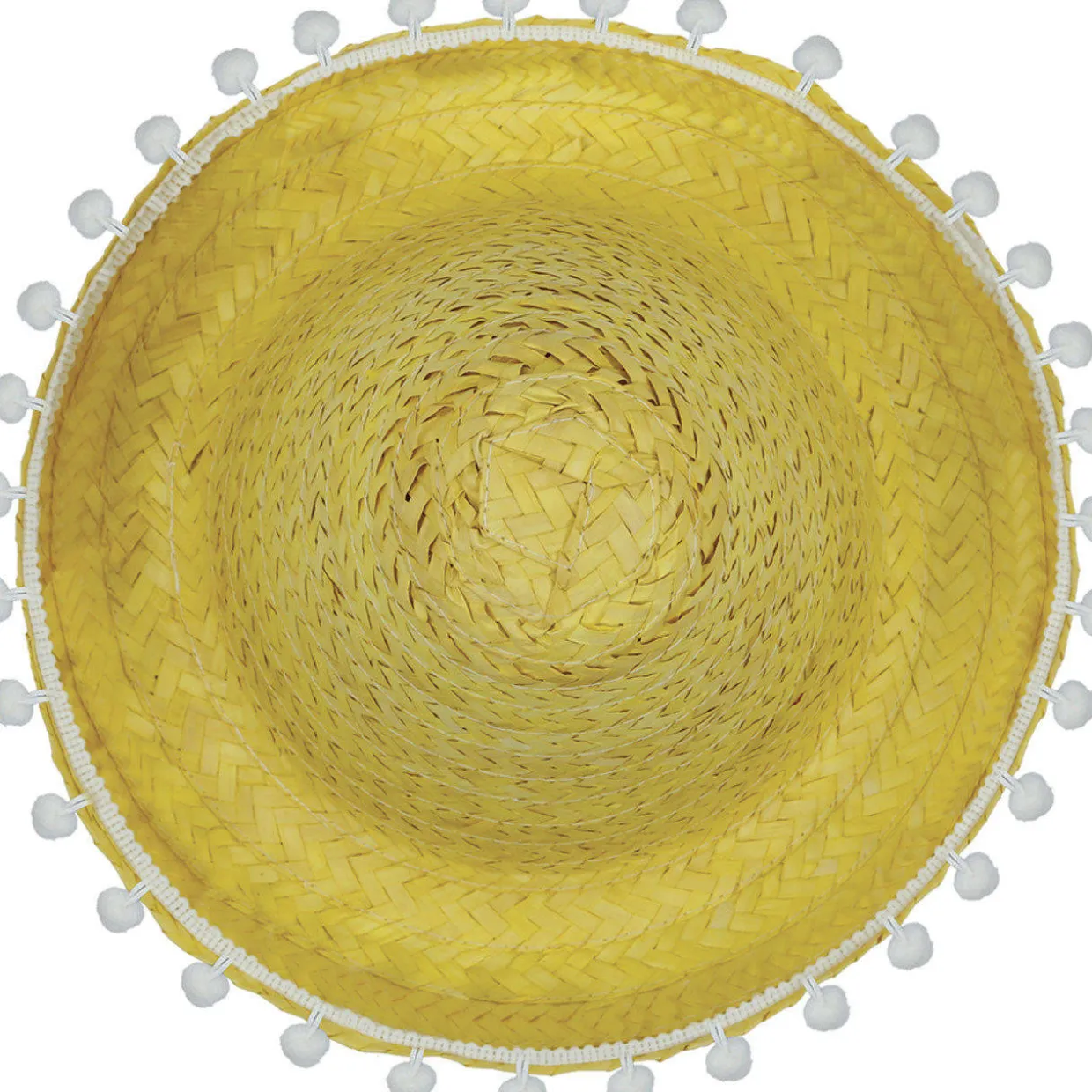 Sombrero Mexicano Amarillo Pequeño