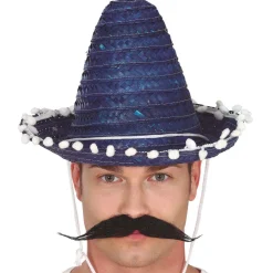 Sombrero Mexicano Azul Pequeño