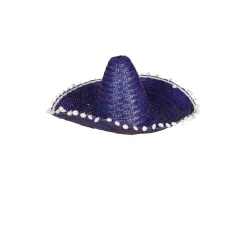 Sombrero Mexicano de Paja Azul