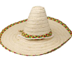 Sombrero Mexicano de Paja Decorado