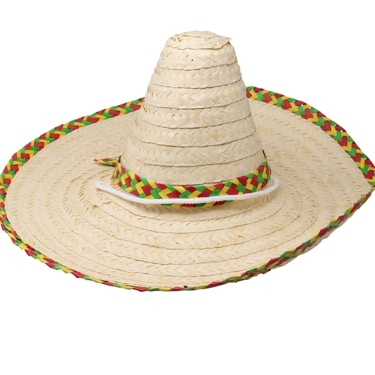 Sombrero Mexicano de Paja Decorado