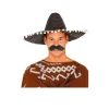 Sombrero Mexicano de Paja Negro