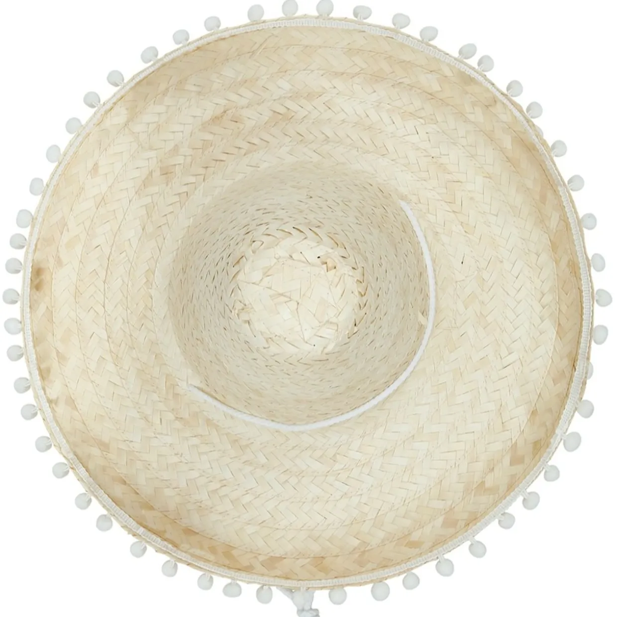 Sombrero Mexicano Paja Borlas