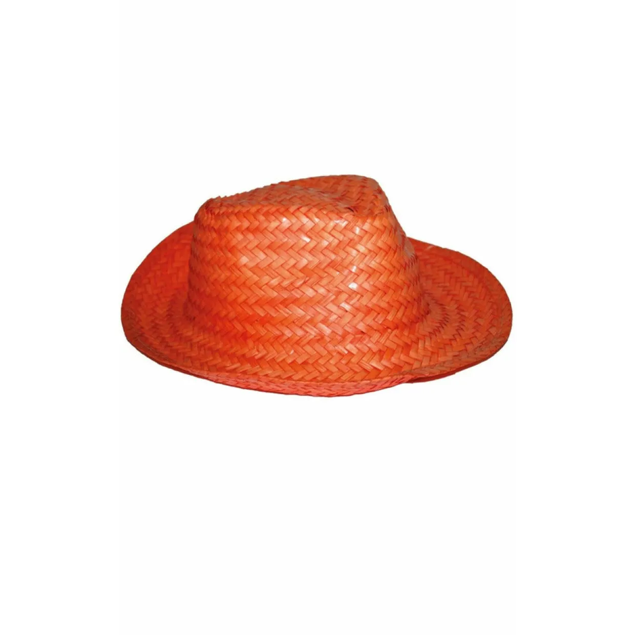 Sombrero Naranja de Paja
