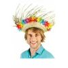 Sombrero Paja Flores