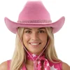 Sombrero Vaquero Rosa Pedrería