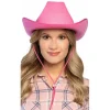 Sombrero Vaquero Rosa Rodeo