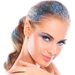 Spray de Pelo Glitter Azul