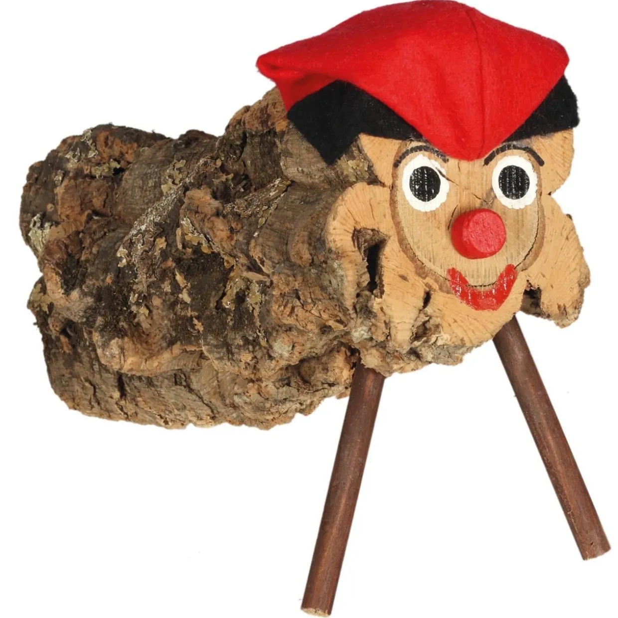 Tronco de Navidad Caga Tió de 25 cm