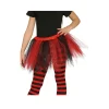 Tutú Rojo y Negro Brillante infantil