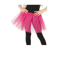 Tutú Rosa Brillante infantil