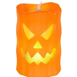 Vela de Calabaza Led