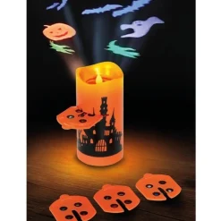 Velón Proyector Led Halloween